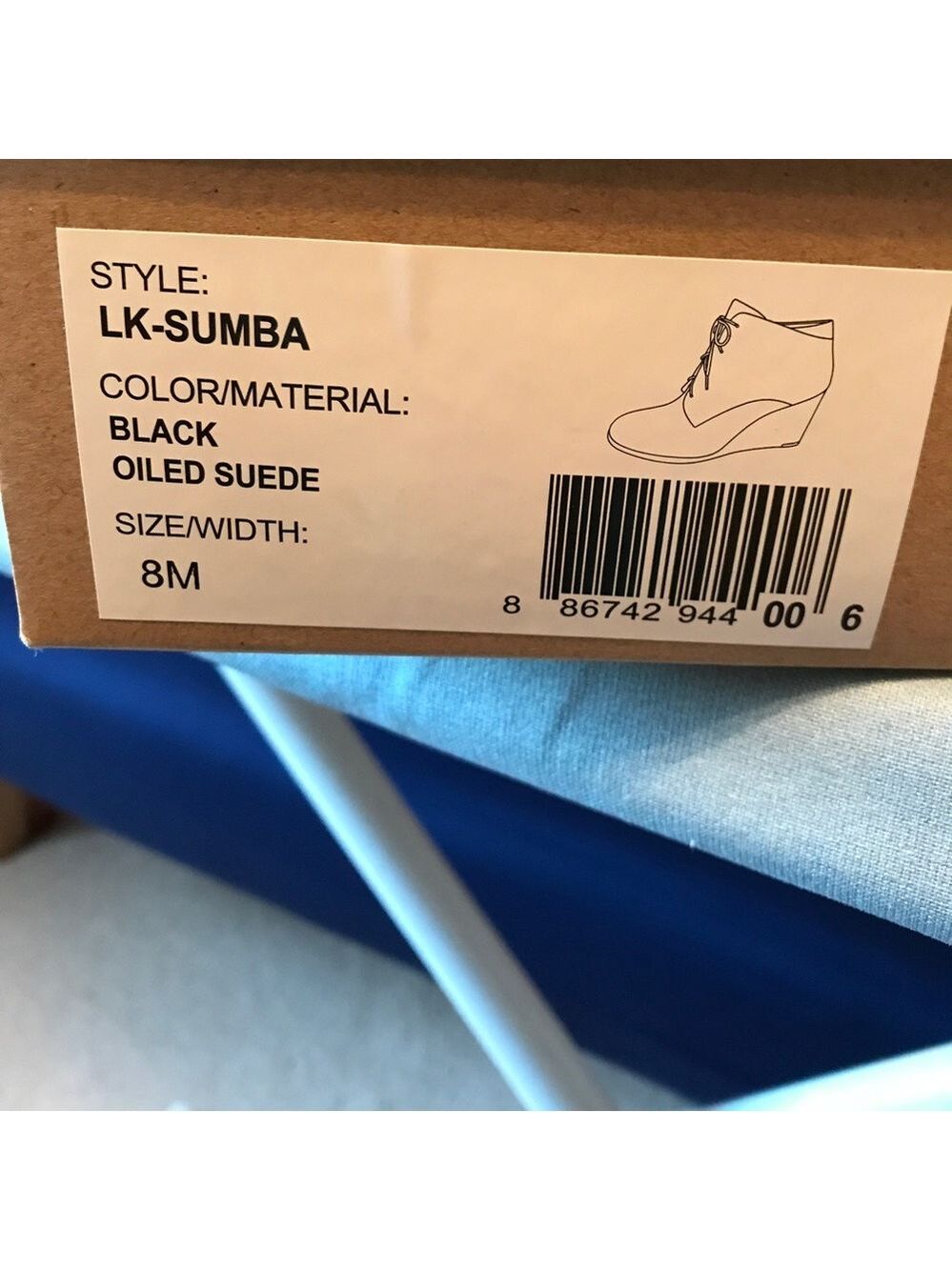 Lucky Brand Black Suede Sumba Bootie - Picture 2 of 4